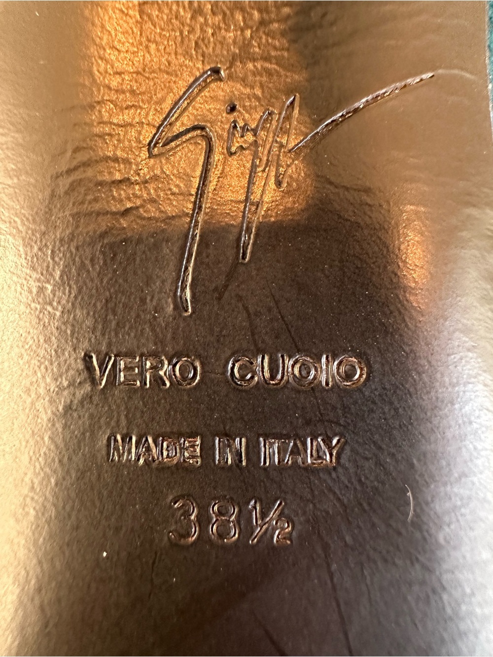 Giuseppe Zanotti Laguna/silver Swarovski Crystal Slingback Platform Heels 38.5 - Picture 8 of 12